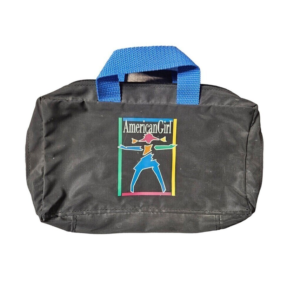 American Girl Doll Of Today Gear Bag Retired Logo Makeup Toiletry Travel Luggage
